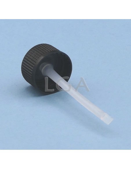 Frasco rotondo de vidrio ámbar Ø18 Italiano 15ml