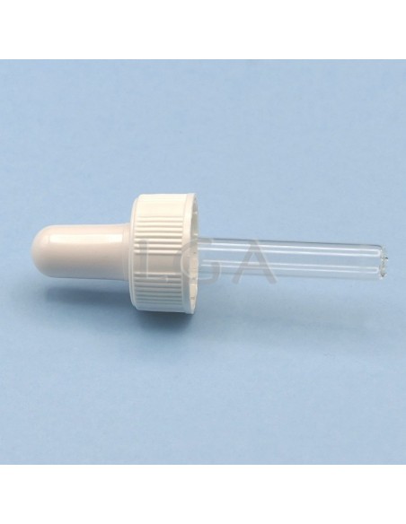 Amber glass round bottle ØPH18 10ml