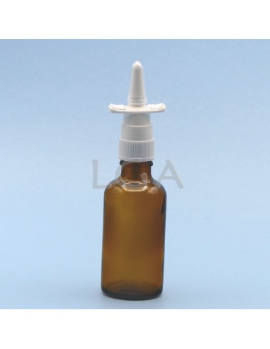 Flacone rotondo vetro ambra Ø18 DIN 50ml