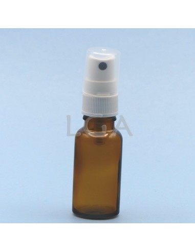 Flacone rotondo vetro ambra Ø18 DIN 20ml