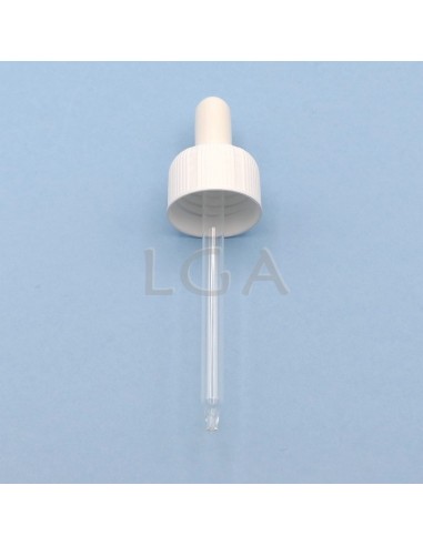 Amber glass round bottle ØPP28 60ml