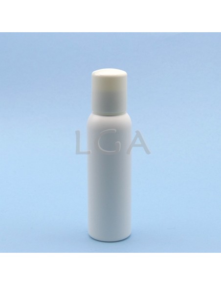 weißes rundes Fläschchen Ø24 100ml