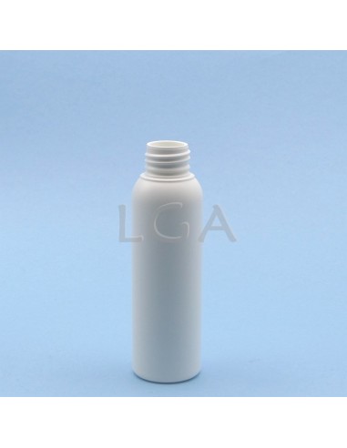 Frasco redondo blanco Ø24 100ml
