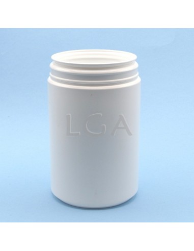 Zoppica a pillole in plastica bianco 1000ml con...