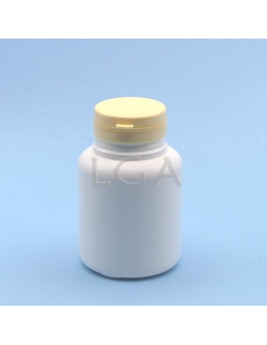 Kapselbox aus Plastik, weiße,  200ml mit...
