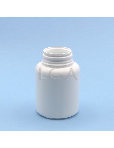 White plastic capsule box 200ml with impregnable US cap