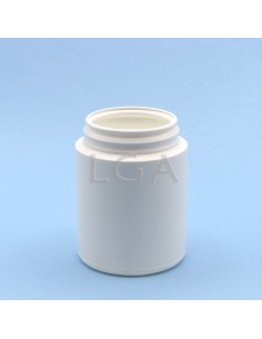 Zoppica a pillole in plastica bianco 200ml con a pertura...