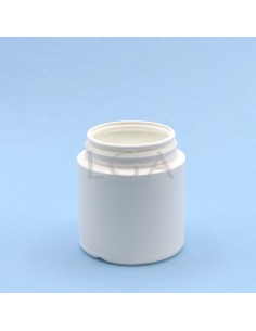 Kapselbox aus Plastik, weiße,  150ml  mit großer Öffnung...