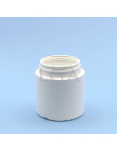 White plastic capsule box 150ml with...