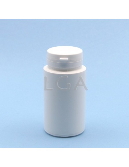 Cojee a píldoras plástico blanco 125ml con cápsula de seguridad