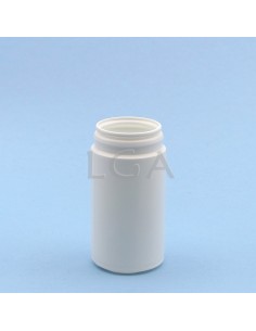 Kapselbox aus Plastik, weiße,  100ml mit Verschluss mit...