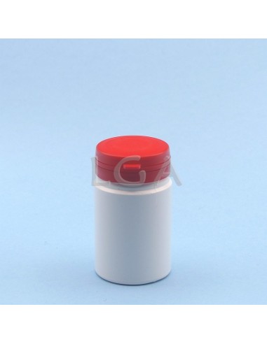 Kapselbox aus Plastik, weiße,   75ml mit...