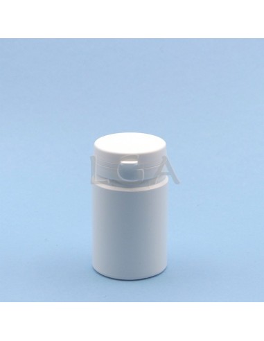Kapselbox aus Plastik, weiße,   75ml mit...
