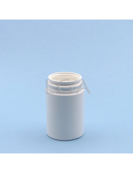 Cojee a píldoras plástico blanco 75ml con cápsula de seguridad