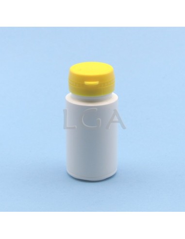 Kapselbox aus Plastik, weiße,   50ml mit...