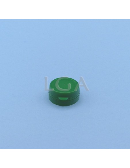 White plastic capsule box 50ml with impregnable wide cap