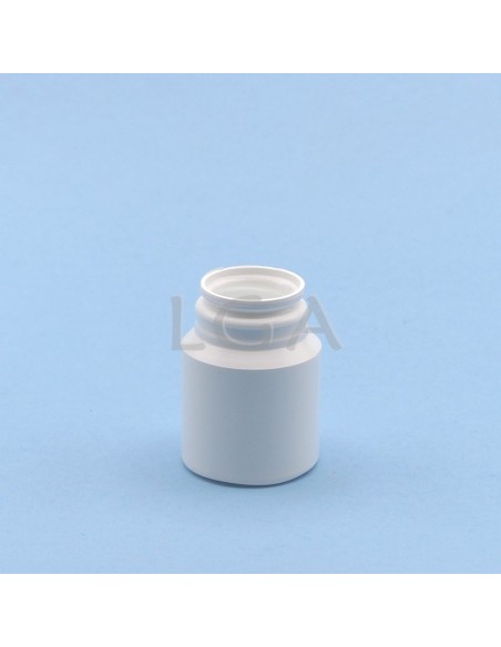 Cojee a píldoras plástico blanco 30ml con cápsula de seguridad