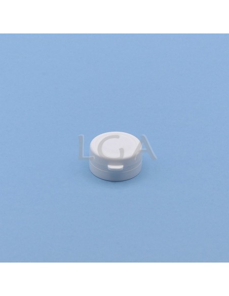 Crystal amber plastic capsule box 30ml with impregnable cap