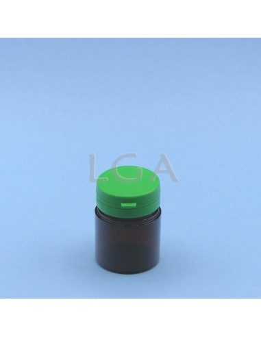 Cojee a píldoras plástico de cristal ámbar 50ml...