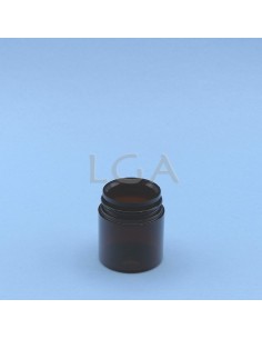 Zoppica a pillole in plastica cristallo ambrato 50ml con...