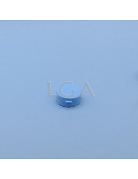 Zoppica a pillole in plastica cristallo ambrato 50ml con capsula antimanomissione