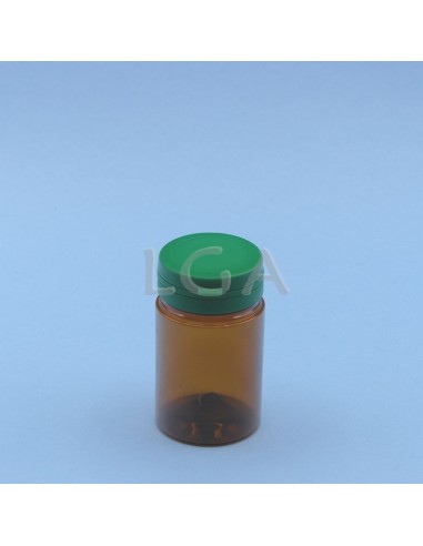 Cojee a píldoras plástico de cristal ámbar 75ml...