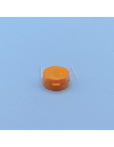 Crystal plastic capsule box 30ml with impregnable wide cap