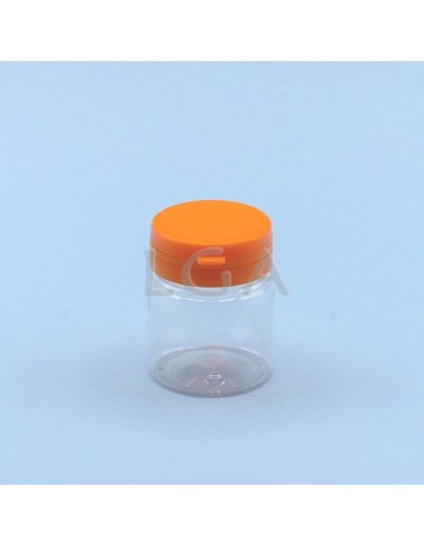 Kapselbox aus Plastik, kristallin,  50ml mit...