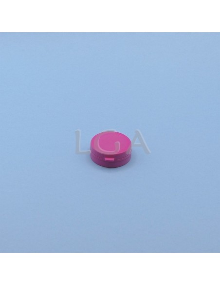 Zoppica a pillole in plastica cristallo 75ml con capsula antimanomissione