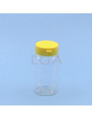 Kapselbox aus Plastik, kristallin, 100ml mit...