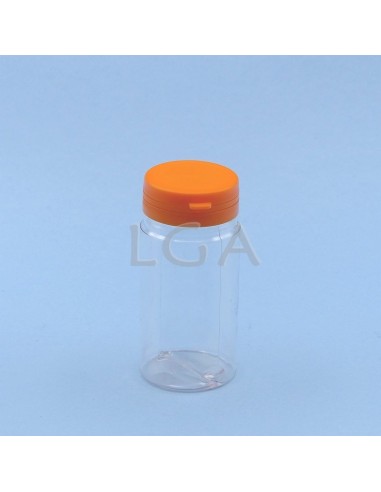 Kapselbox aus Plastik, kristallin, 100ml mit...