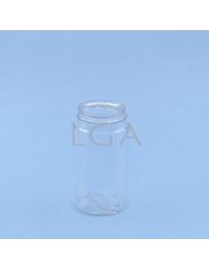 Pilulier plastique cristal 100ml- à couvercle inviolable