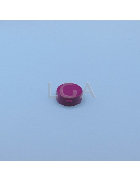 Zoppica a pillole in plastica cristallo 500ml con capsula antimanomissione
