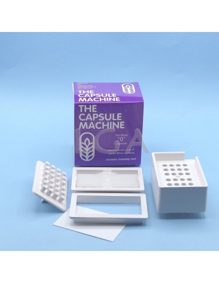 Gélulier manuel, The Capsule Machine, pour 24 gélules
