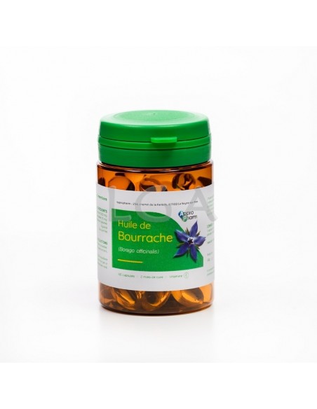 Soft capsules with borage oil