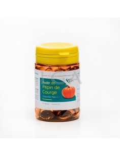Soft capsules with pumpkin seed oil