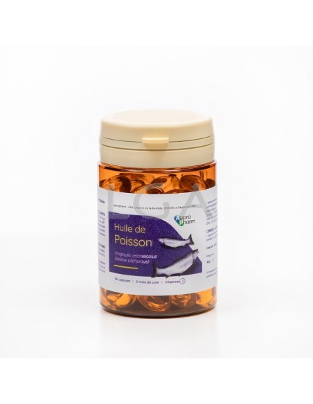 Soft capsules with fish oil