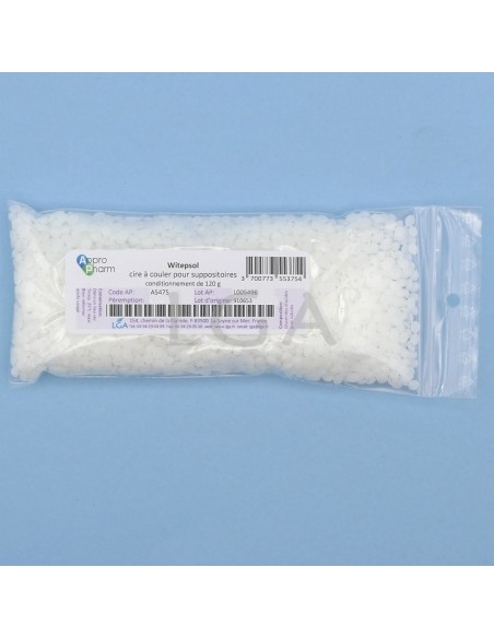 Witepsol® W25 - Cera da colata per supposte