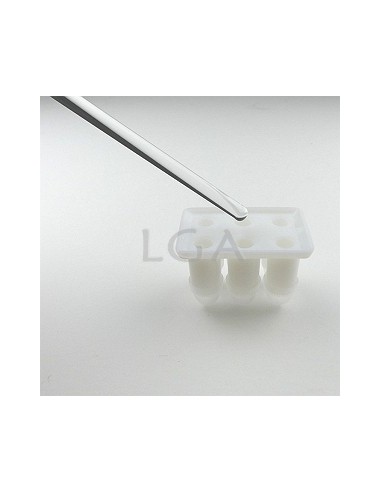 Mould for 6 Suppositories 2 g with 120 g Witepsol®
