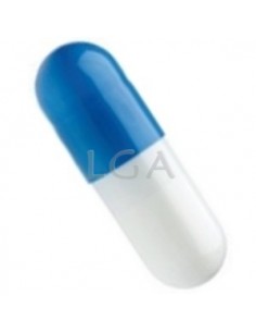 Bleu / Blanc opaque