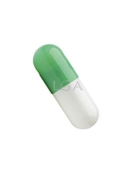 Vert / Blanc opaque
