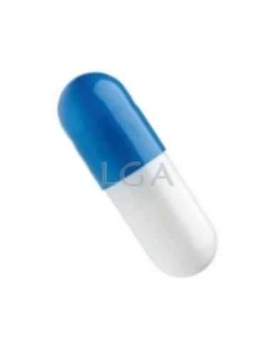 Bleu / Blanc opaque