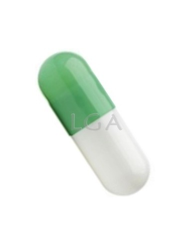 Vert / Blanc opaque