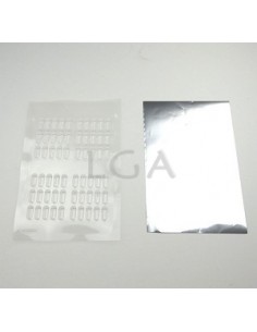 Plaques PVC alvéolées et feuilles alu
