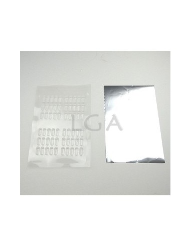 Plaques PVC alvéolées et feuilles alu