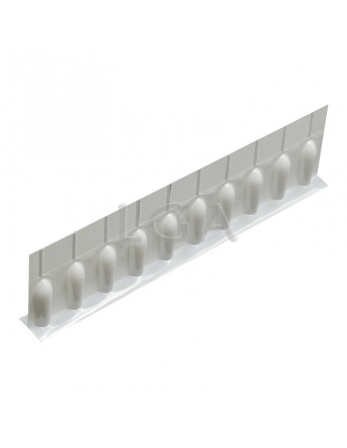 Stampi per supposte: Striscia flessibile da 10
