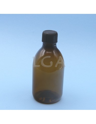 Flacone rotondo per sciroppo- PET plastica...