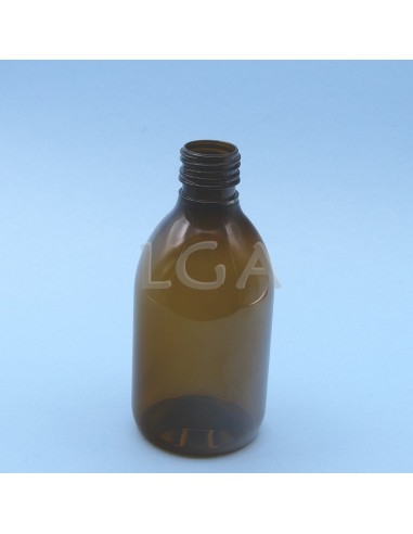 Flacone rotondo per sciroppo- PET plastica...
