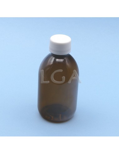 Flacone rotondo per sciroppo- PET plastica...