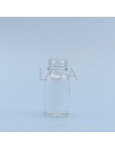 Flacone rotondo vetro bianco Ø18 "Farmacia" 15ml
